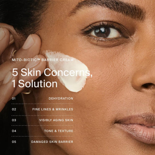 Timeline Mitopure™ Barrier Cream Nourishing Moisturizer With Peptides to Restore Dry Skin & Strengthen Barrier - 1.7 Fl Oz