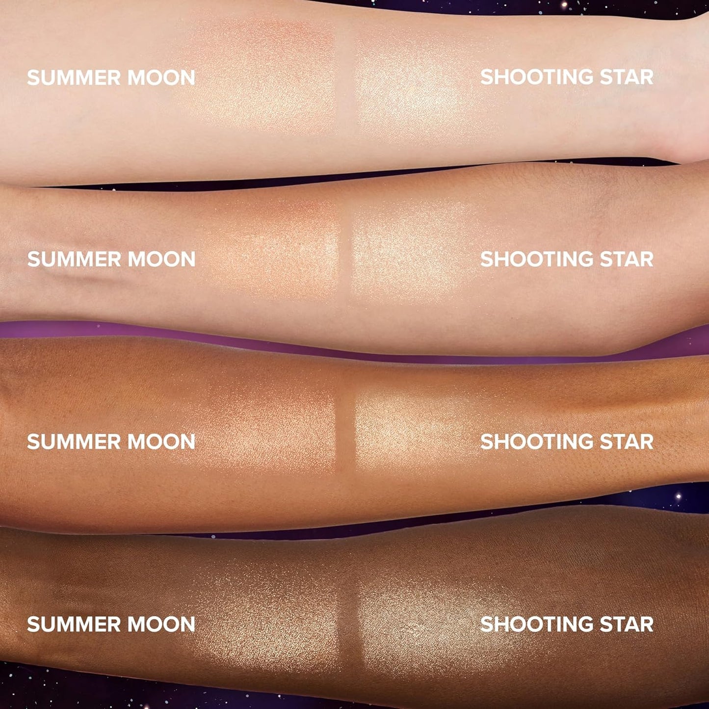 Too Faced Moon Crush Highlighter | Sheer, Powder, Glossy Glow, Highlighter Makeup 0.24 Ounce