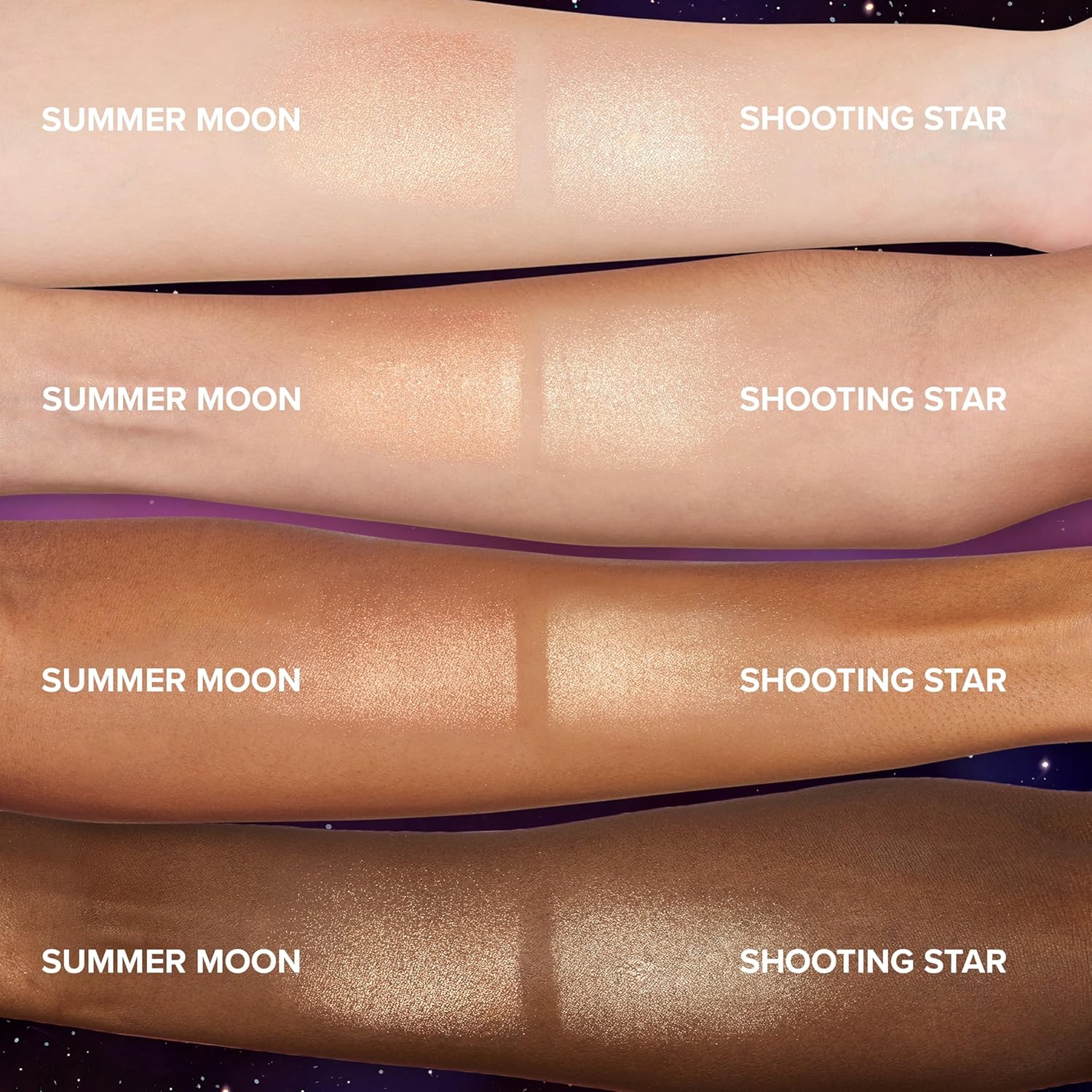 Too Faced Moon Crush Highlighter | Sheer, Powder, Glossy Glow, Highlighter Makeup 0.24 Ounce
