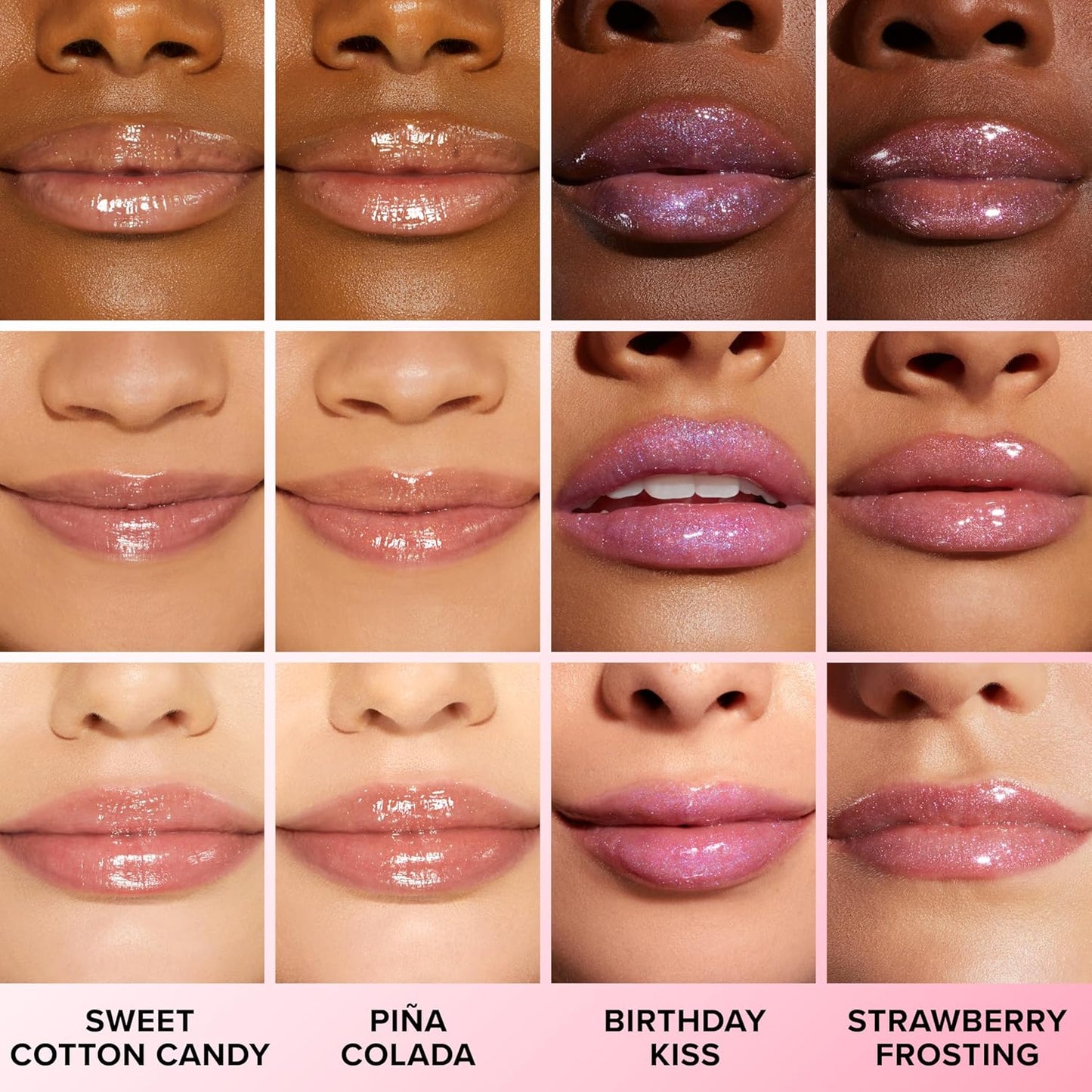 Too Faced Kissing Jelly Lip Oil + Gloss | Hydrating Lip Serum Treatment with Jojoba Oil for Instant Moisture and Glossy Shine